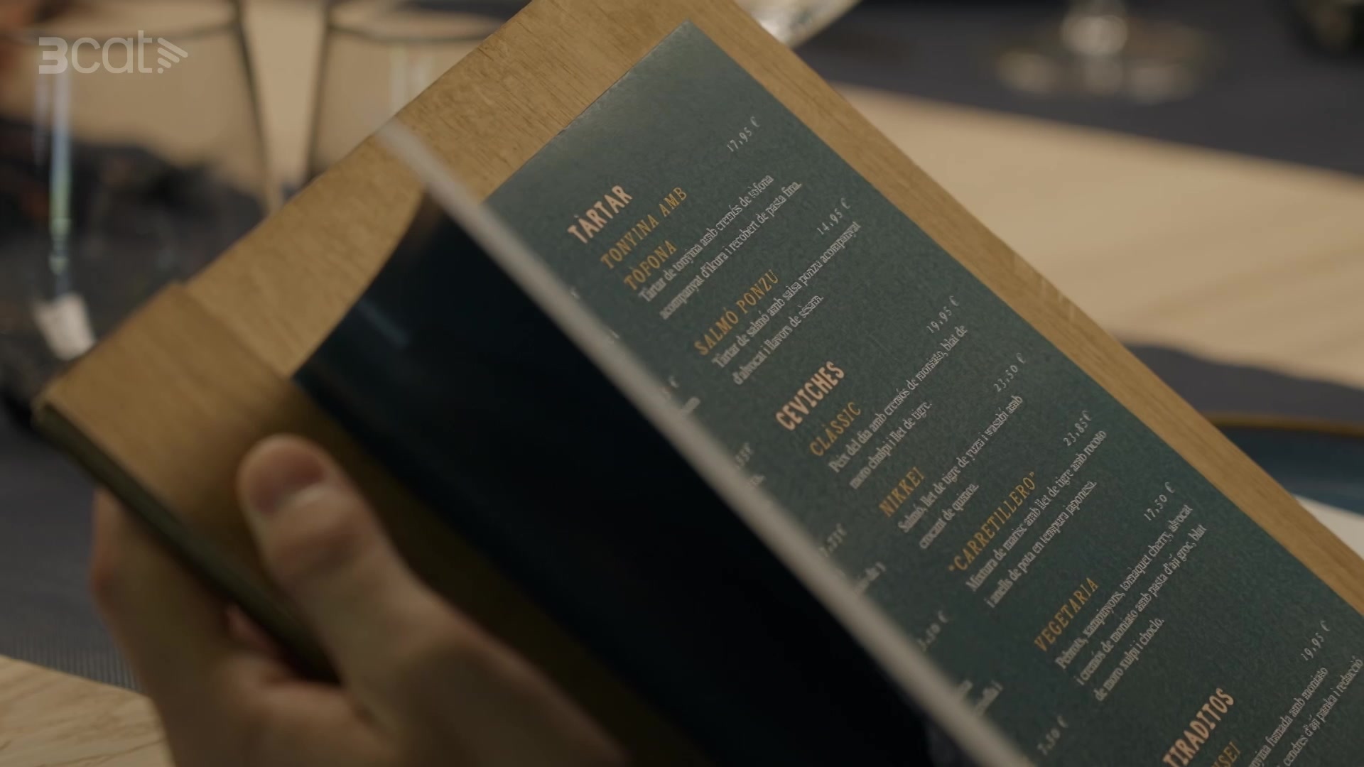 Carta de cocina nikkei de LIMO Restaurant Lleida