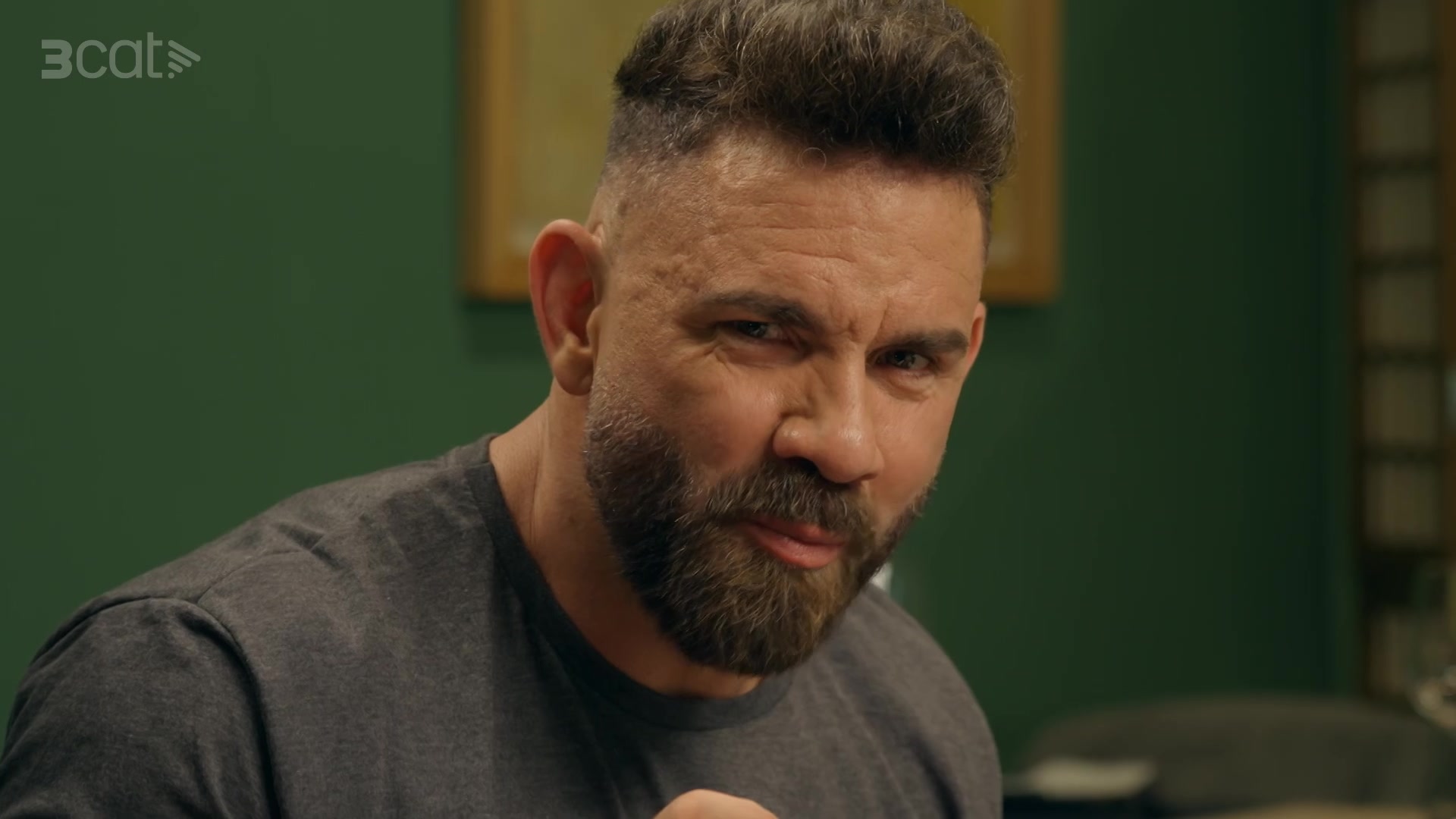 Marc Ribas durante la visita a LIMO en Joc de Cartes